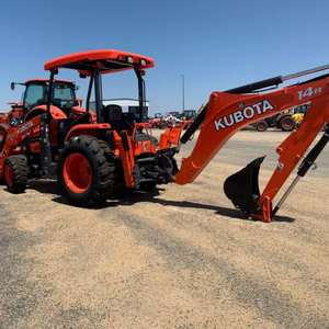 Tractor Kubota M62 de 14 pies con cargador frontal TLB y maquinaria de movimiento de tierras con retroexcavadora a la venta - Product Image 1