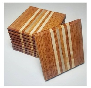 Square Round <b>Epoxy</b> Wood <b>Resin</b> Coaster Decorative Wedding Creative Environmental High Quality Product Decorative Wedding Home Tea - Product Image 5