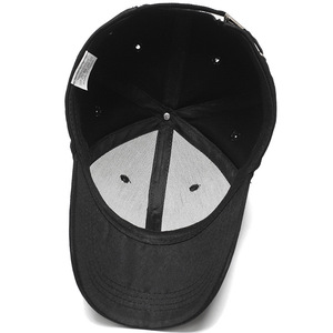 Casquette personnalisée avec patch logo en noir - Product Image 5