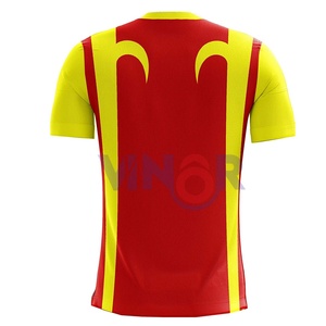 เสื้อฟุตบอลแห้งเร็วพิมพ์ลายดิจิทัลพิมพ์ซับลิเมชันตามสั่งสำหรับผู้ใหญ่เสื้อสไตล์ทีม - Product Image 1