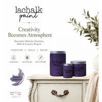 48 AMARANTH 100ml LaChalk Peinture à la craie hybride à base de résine, peinture acrylique pour meubles, fabriquée en Italie