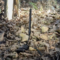CS Antena Táctica de Cuello de Cisne Omnidireccional de Fibra de Vidrio para Amateur Walkie Talkie VHF UHF 136-174MHz 400-520MHz Comunicación
