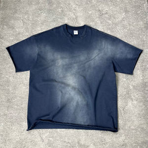 Camisetas Holgadas de Alta Calidad para Hombre, Estilo Desgastado, Decoloradas por el Sol, Personalizadas, Recortadas - Product Image 5