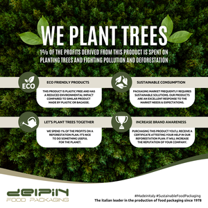 Plateau en carton or OEM de haute qualité Assiettes en papier rectangulaires jetables écologiques Bols de différentes tailles Made Italy Ready Ship - Product Image 5