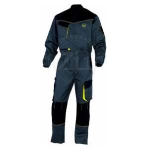 Combinaison de travail de sécurité pour homme, haute visibilité, respirante, imperméable, coton polyester, légère, ignifuge, grande taille pour le printemps - Product Image 1