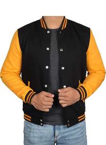 Nueva moda de bajo precio para hombre chaquetas de bombardero béisbol clásico superior invierno prendas de vestir chaqueta universitaria - Product Image 2