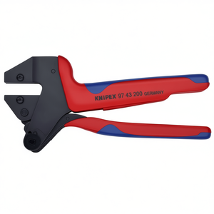 คีมย้ำสายไฟแบบเปลี่ยนหัวได้ของ Knipex คีมย้ำสายไฟแบบขัดเงา คีมย้ำสายไฟแบบหลายส่วนประกอบ คีมย้ำสายไฟแบบระบบจับยึดหลายชิ้นส่วน - Product Image 2