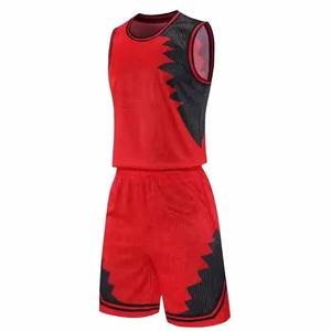 Vente en gros d'uniformes de basket-ball personnalisés à séchage rapide de haute qualité, ensemble de maillots de basket-ball personnalisés - Product Image 1