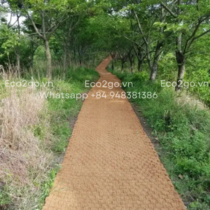 Wholesale Eco-friendly Coconut <b>Fiber</b> Mat Plain Style Washable Reversible Custom Sizes Vietnam High Quality Best Price - Product Image 2