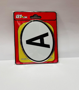 EMBLÈME DE VOITURE EN ALUMINIUM. - Product Image 1