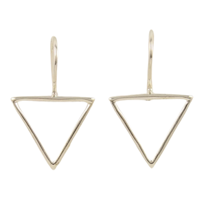 Plain Triangle <b>Earrings</b> 925 Solid Sterling <b>Silver</b> Triangle Shape <b>Earrings</b> for Women Girls, <b>Dangle</b> <b>Earrings</b> <b>Silver</b>, <b>Silver</b> - Product Image 1