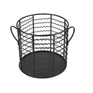 Newest Design Metal <b>Wire</b> Mesh Stackable Utility Storage <b>Basket</b> Style <b>Wire</b> <b>Basket</b> For Organizing Bathroom Laundry - Product Image 6