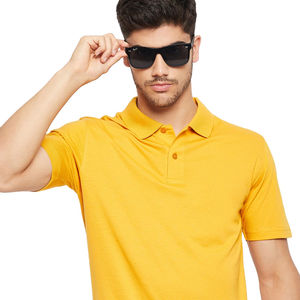 T-shirt à manches courtes personnalisé pour hommes, tissu tricoté extensible et respirant confortable, grande taille, anti-boulochage, décontracté pour polo - Product Image 5