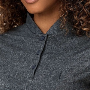 Polo décontracté à rayures contrastées en tricot de style européen et américain pour hommes, de qualité supérieure - Product Image 4
