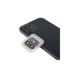 Protector de Lente de Cámara Estilo Diamante de Lujo Netzy SAFA CL-08, Compatible con iPhone 12, Disponible en Opciones Coloridas - Product Image 1