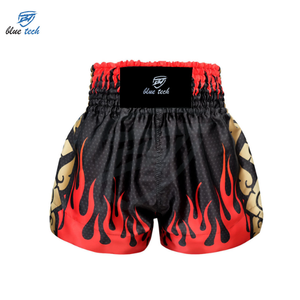 กางเกงขาสั้นชกมวยกางเกงขาสั้นมวยไทยแบบซับลิเมชันชุดต่อสู้ - Product Image 2