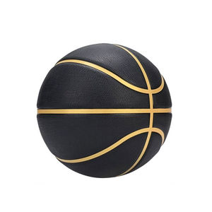 Ballon de basketball de haute qualité, taille officielle, poids, logo personnalisé, basketball en cuir PU, basketball en caoutchouc robuste - Product Image 3