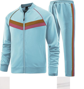 Ensemble de survêtement décontracté pour homme, sweat-shirt imprimé et pantalon de jogging, ensemble deux pièces - Product Image 1