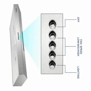 ไฟ LED สำหรับครัวขนาด 30 นิ้ว ใต้ตู้ แบบไร้ขอบ ทำจากเหล็กสแตนเลส - Product Image 3
