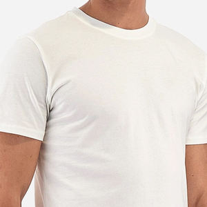 Las mejores camisetas de algodón de microfibra para hombre, ropa informal cómoda con impresión de logotipo personalizado, venta al por mayor - Product Image 6
