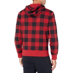 Últimos diseños Jersey informal de invierno para hombre forrado bolsillos canguro manga larga 100% algodón franela a prueba de viento de secado rápido polar - Product Image 3