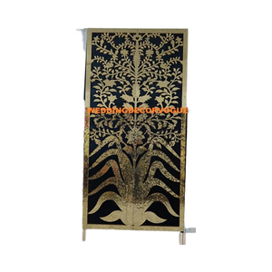 Panel de pared de espejo brillante de gran oferta para bodas, ceremonias, fiestas, para decoración de fondo y publicidad - Product Image 1