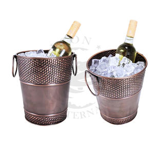 ถังน้ำแข็งสแตนเลสอุปกรณ์เสริมสำหรับบาร์และไวน์ถังแชมเปญพร้อมที่จับสำหรับงานเลี้ยง - Product Image 3