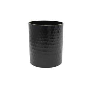 Jardinière ronde en verre avec seaux de couleur noire pour la maison et le salon Décoration faite à la main - Product Image 4