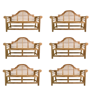 Banco de madera de alta calidad, bancos de Patio de madera maciza, Banco de jardín para parque al aire libre, muebles de jardín de Indonesia - Product Image 4