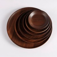 ENSEMBLE DE BOL EN BOIS D'ACACIA DÉCORATIF Bol à salade de fruits en bois poli écologique Design traditionnel pour cadeaux d'affaires