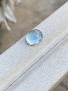 พลอยเพชร2.79กะรัตทรงวงรีสีธรรมชาติขนาด10x8มม. พร้อมความมันวาวสำหรับการทำเครื่องประดับ - Product Image 3