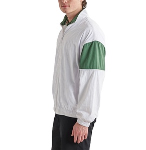 Chaqueta Deportiva Cortavientos 100% Nailon, Personalizada, Talla Grande, Cuello Alto, Cierre Frontal, Chaquetas Deportivas Casuales - Product Image 4