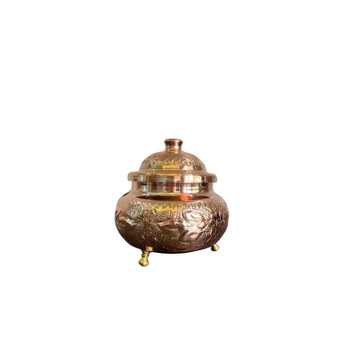 Handmade Copper Sugar Bowl Copper Sugar Bowl with Lid Copper Sugar Bowl