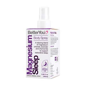 BetterYou Spray Corporal de Magnesio para Dormir de 100 ml, Mejora la Calidad del Sueño con Ingredientes Naturales - Product Image 1