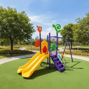 Outdoor Wooden and Metal <strong>Playground</strong> Large Adventure Play Tower <strong>Slide</strong> Swing Climb <strong>Structure</strong> for Kindergarten School Resort Park - Product Image 3