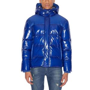 Veste à bulles robuste pour hommes avec rembourrage épais tissu résistant aux intempéries coutures renforcées et hiver fiable - Product Image 1