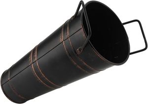Aluminum Flower Pot Modern Home Decoration <b>Vase</b> Royal Metal Black Coated <b>Vase</b> for Wedding Centerpiece Tableware Flower <b>Vase</b> - Product Image 3