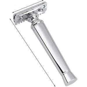 Rasoir de sécurité à double tranchant en forme de papillon noir avec manche long, rasage humide, vente, rasage précis et lisse - Product Image 5