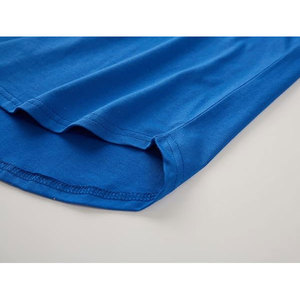 Camiseta de palangre en blanco de algodón 100% puro superventas, camiseta de Hip Hop Hipster de calle Unisex de alta calidad con logotipo personalizado - Product Image 5