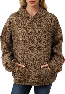 Nuevo Camo Luxury Women Hoodies Alta calidad Algodón Fleece Acid Wash Pullover Heavyweight Streetwear Boxy Fit Invierno Otoño - Product Image 5