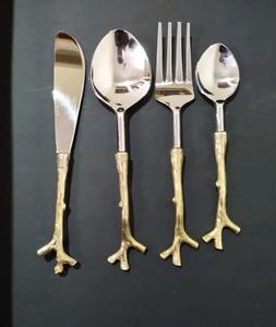 Juego de Cubiertos de Acero Inoxidable de Alta Resistencia con Acabado Espejo, Diseño Elegante, Ecológico, Hecho a Mano, Reutilizable, para Fiestas, Calidad Premium - Product Image 6