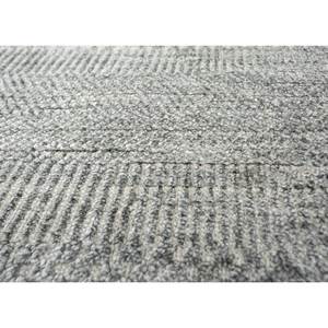 Alfombra Kairos Azul de Lana y Viscosa Anudada a Mano, Diseño de Diamantes de Color Sólido para el Hogar, Rectangular, para Pasillo, Hecha a Mano - Skwv-112 - Product Image 3