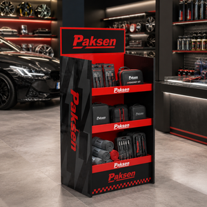 Groothandel hoge multi-plank kartonnen displayrek voor auto-interieur gadgets accessoires winkelstandaard - Product Image 3