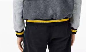 Chaqueta Universitaria de Lana Personalizada para Hombre, Estilo Urbano, Más Vendida, Cuello Alto, Ligera, Resistente al Viento, Colores Personalizados - Product Image 6