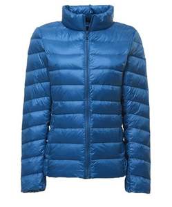 Nueva colección de diseño sólido con cremallera de lona transpirable para mujer, Chaqueta larga acolchada con capucha Reversible de talla grande personalizada para invierno - Product Image 4