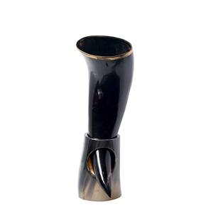 Highest Quality Natural Viking Drinking Horn Eco-friendly Dishwasher Safe Customizable Food-Safe Leak-Free Buffalo Horn <b>Mug</b> for - Product Image 2