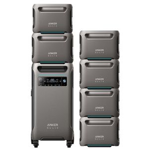 Gran Descuento de Fábrica: Estación de Energía Portátil SOLIX F3800 de 26.88 KWh con 6 Baterías de Expansión, Onda Sinusoidal Pura, Panel Solar, Externo AU - Product Image 1