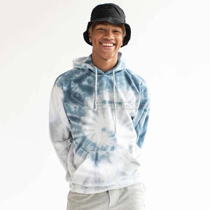 Nouveau design nuage eau de javel porter femmes surdimensionné tie dye à capuche avec cordon de serrage capuche taille adulte 100% de haute qualité - Product Image 6