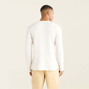 Camisetas de manga larga de corte regular para hombre, 100% algodón, secado rápido, transpirable, personalizado, para correr, venta al por mayor - Product Image 3