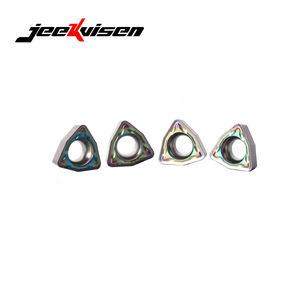 Herramienta de Carburo WCMX040208-SF JS115P para CNC, Perforación de Orificios Ciegos y Pasantes, Inserto de Perforación para CNC - Product Image 3